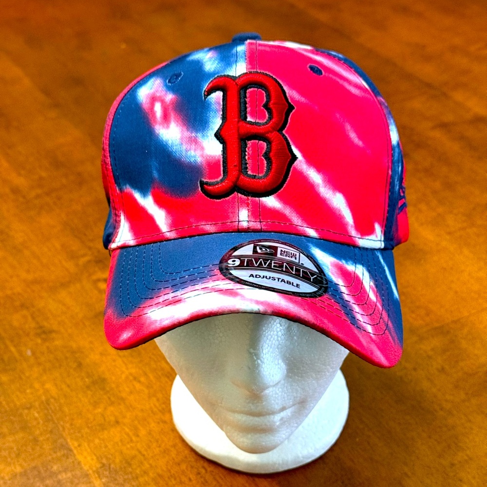 9 Twenty New Era Boston Red Sox Tie Die Women’s Baseball Hat Adjustable Strap